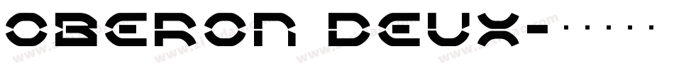 Oberon Deux字体转换